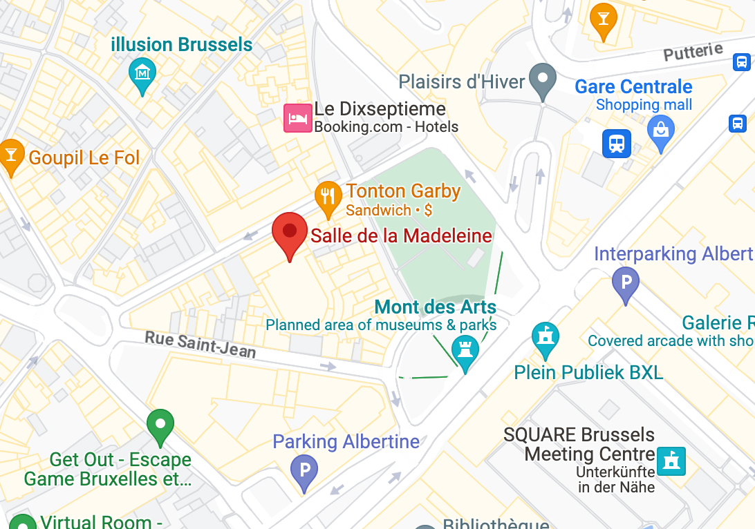 La Madeleine location map