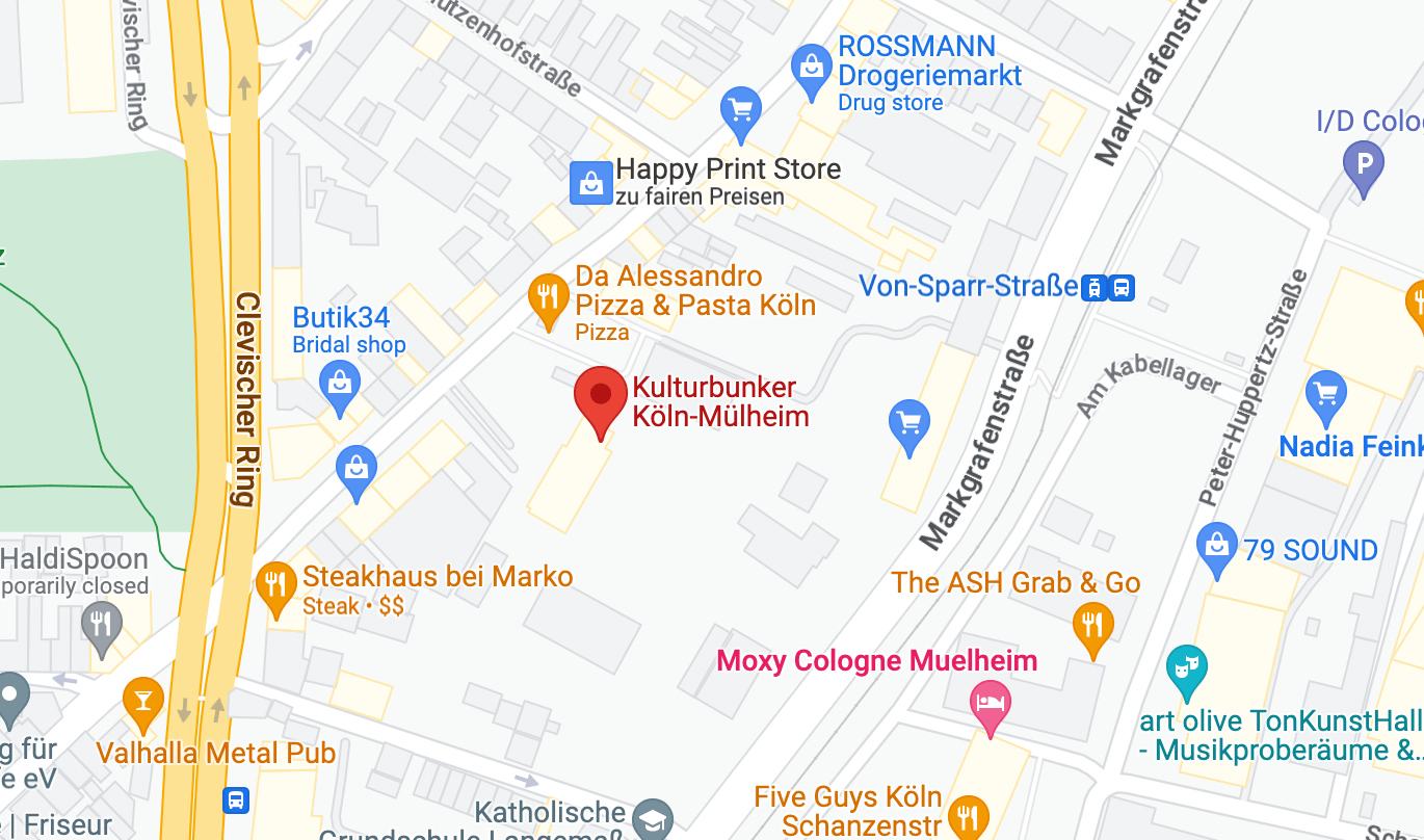 Kulturbunker Köln location map