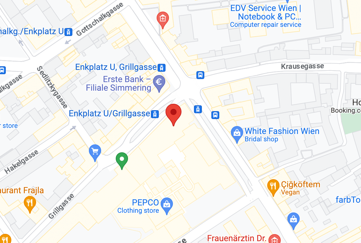 SIMM City location map