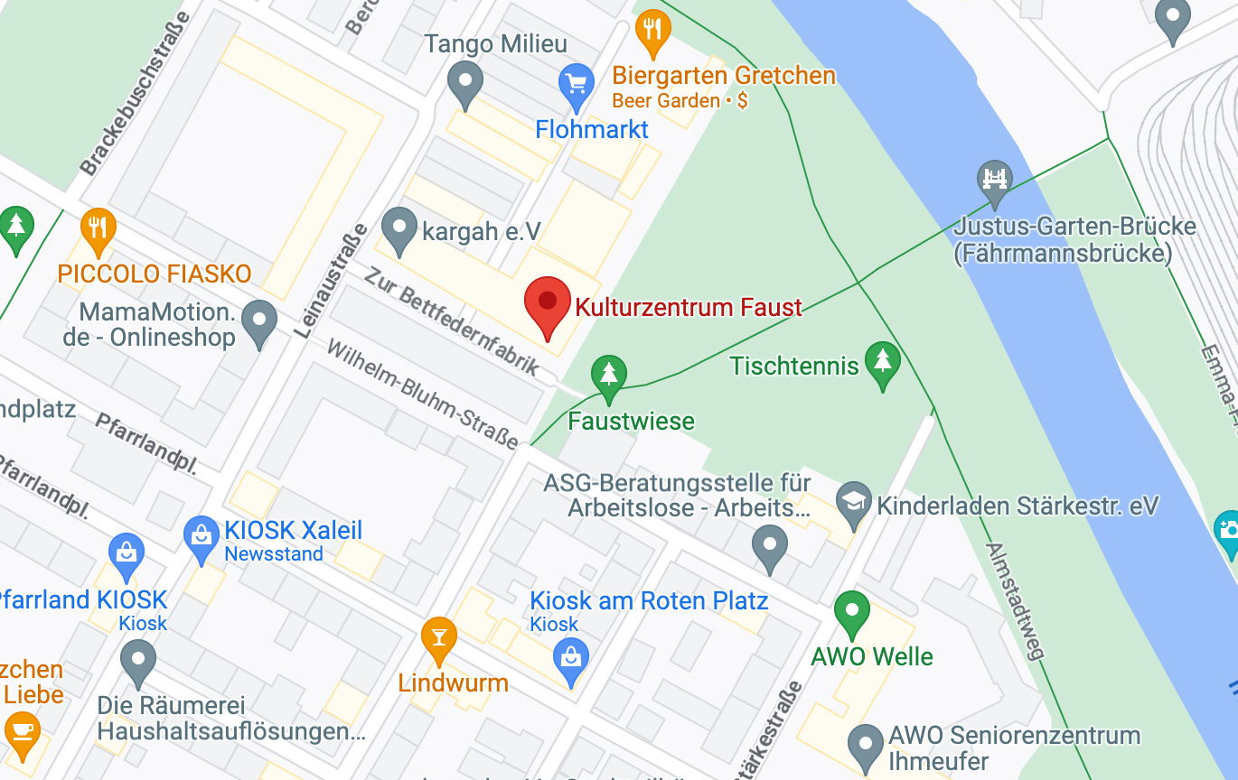 Kulturzentrum Faust location map