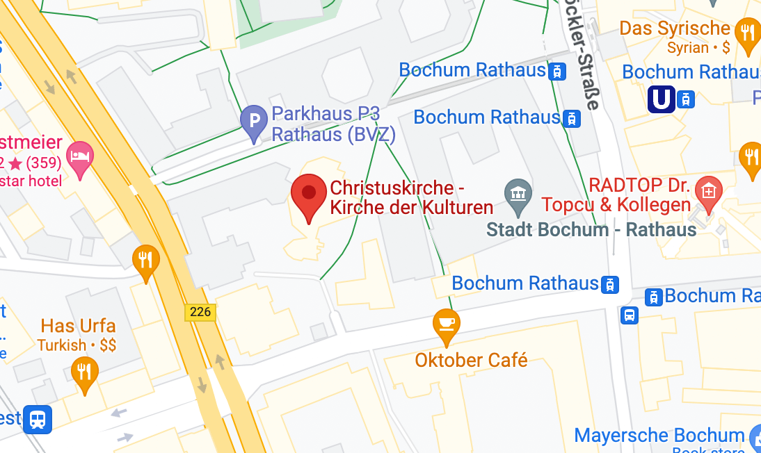 Christuskirche location map