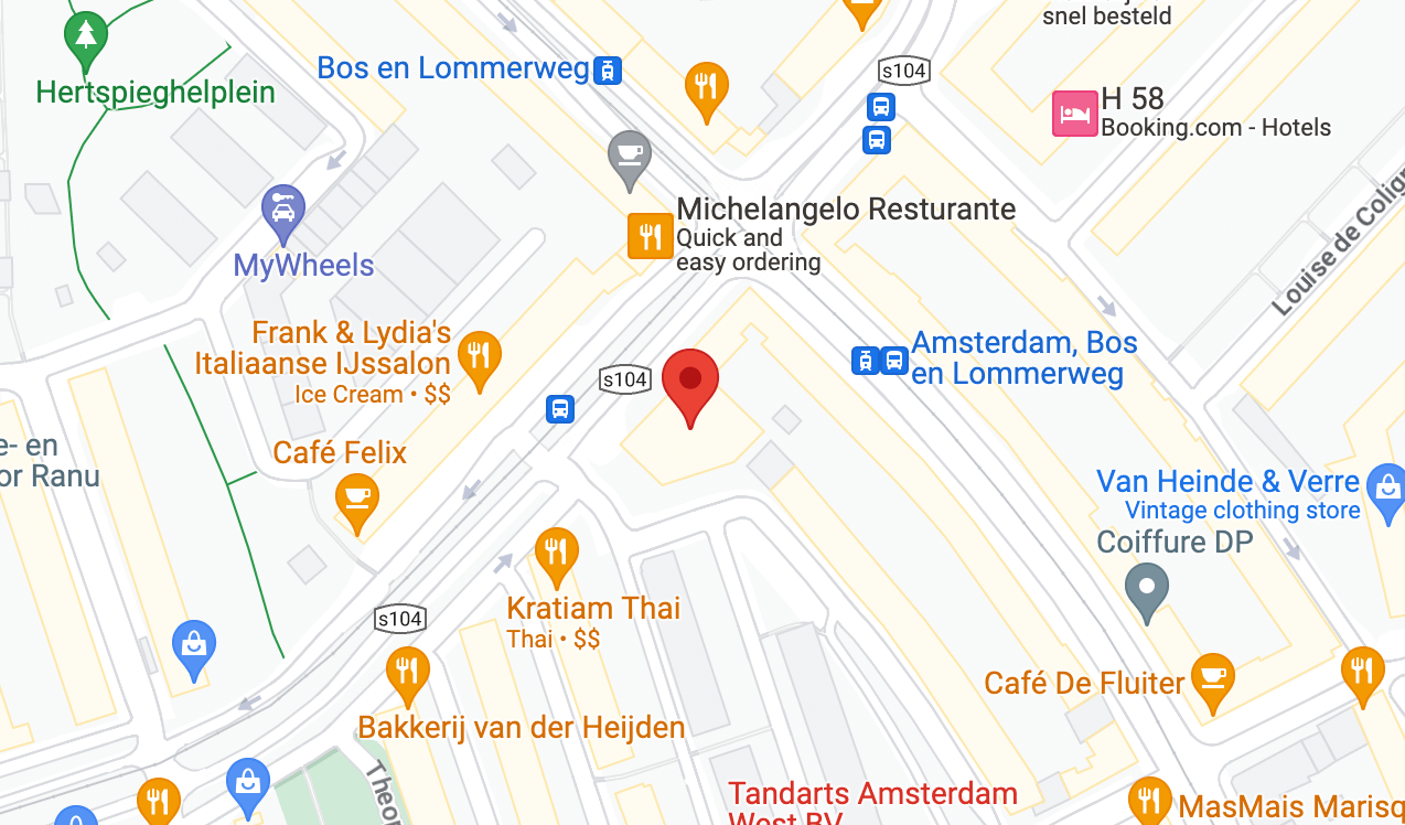 Podium Mozaiek location map