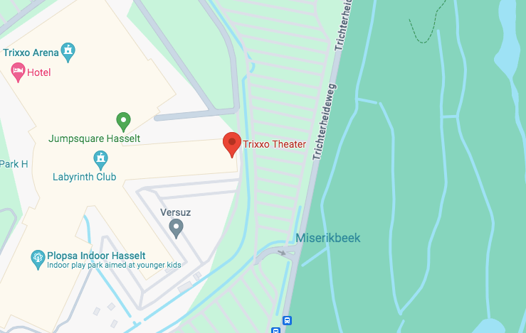 Trixxo Theater location map