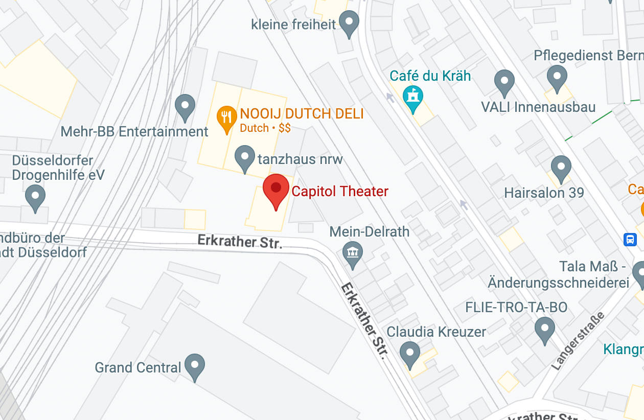 Capitol Theater location map