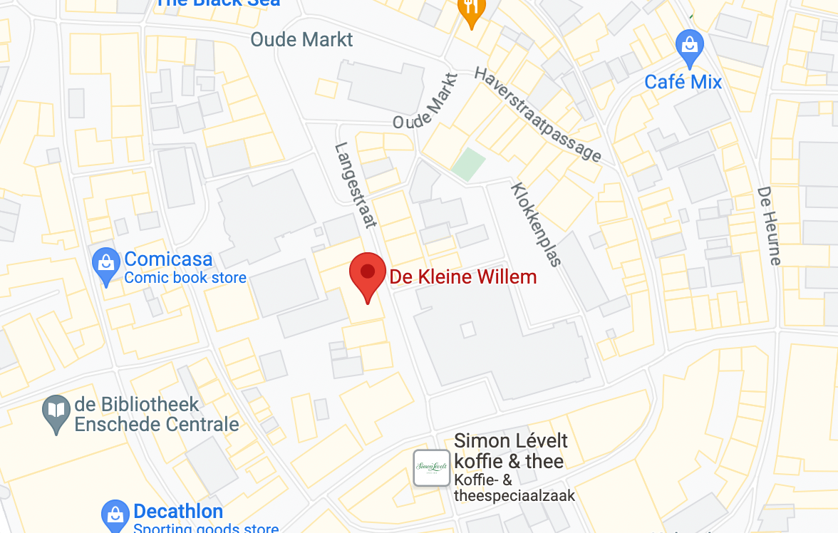 De Kleine Willem location map