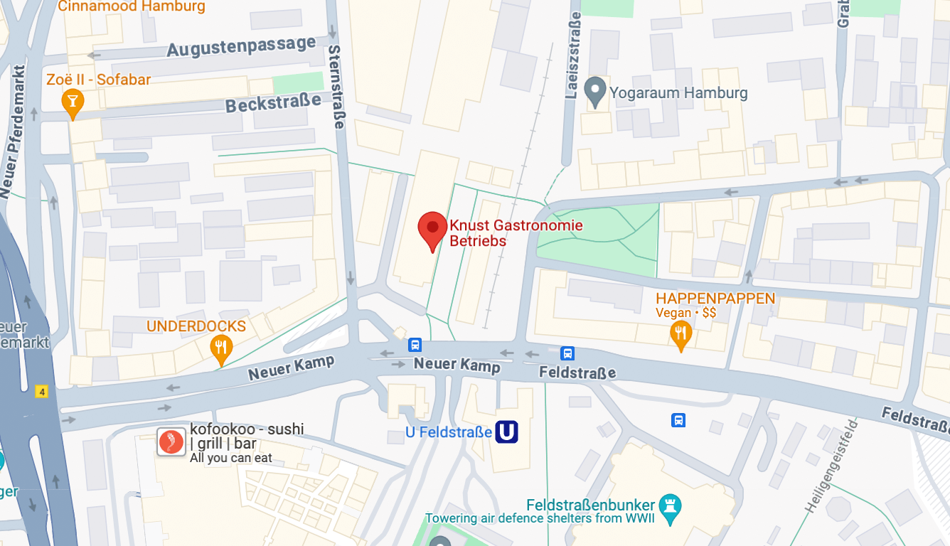 Knust location map