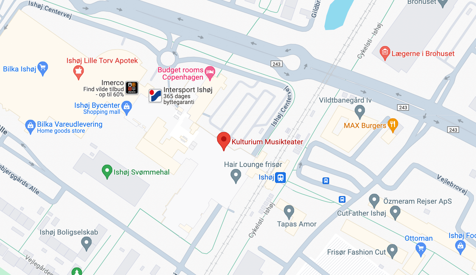 Kulturium Musikteater location map