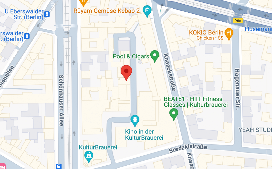 Maschinenhaus Kulturbrauerei location map