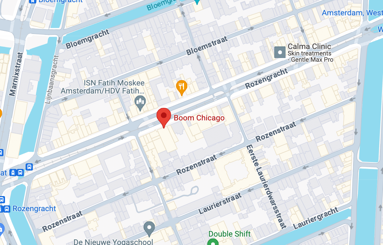 Boom Chicago in Amsterdam