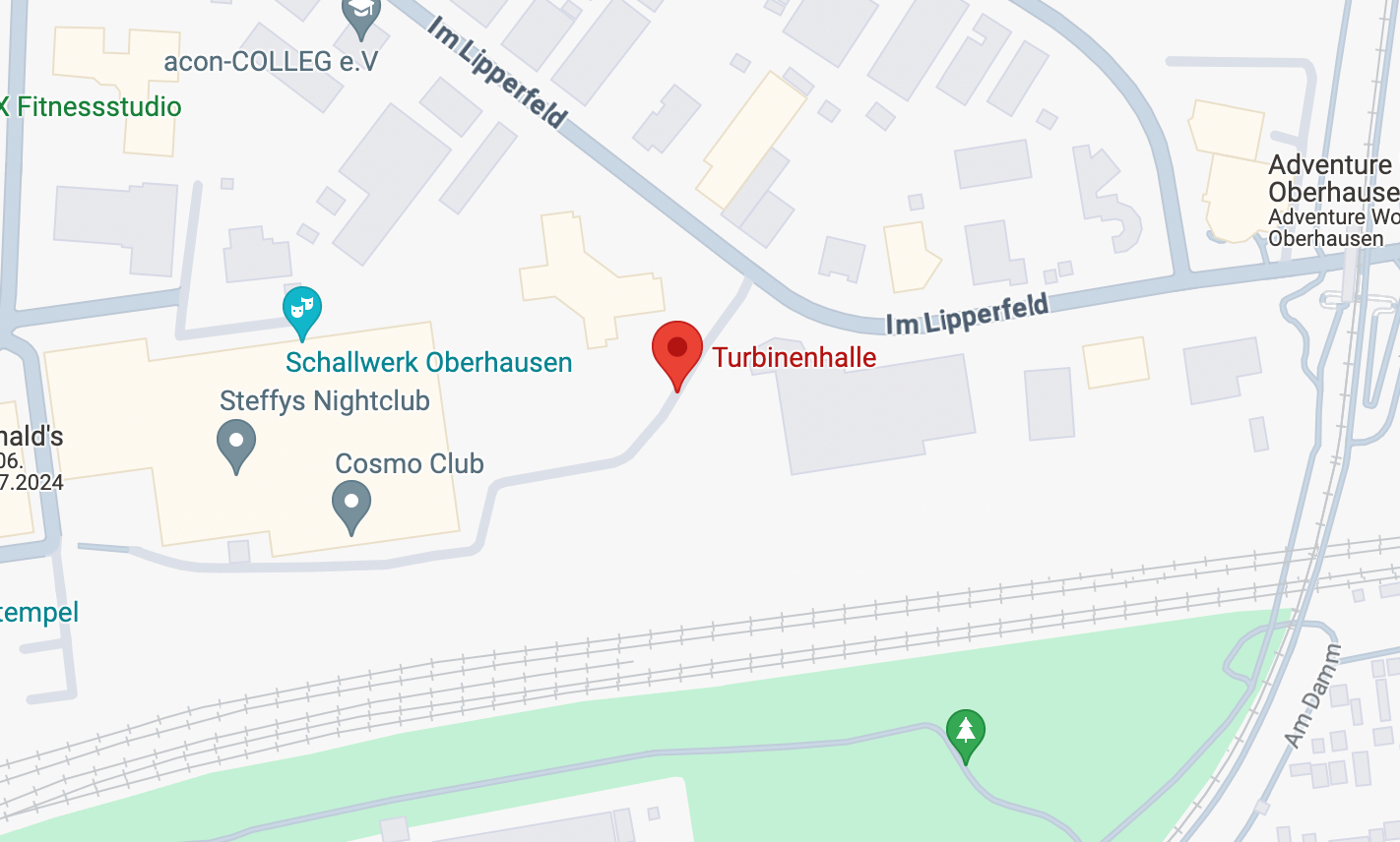 Turbinenhalle in Oberhausen, Germany