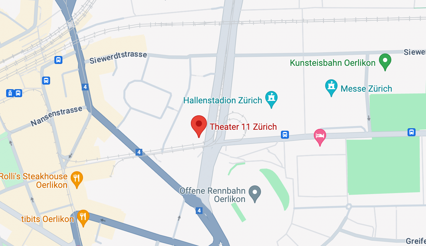 Theater 11 location map