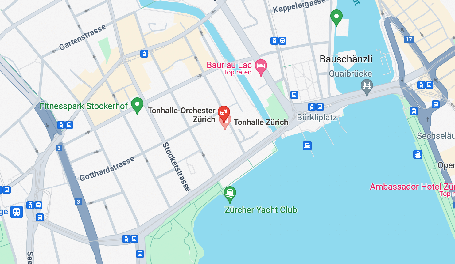 Tonhalle in Zürich, Switzerland