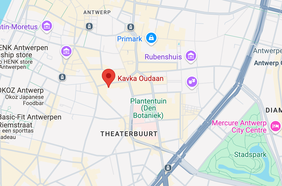 Kavka Oudaan location map
