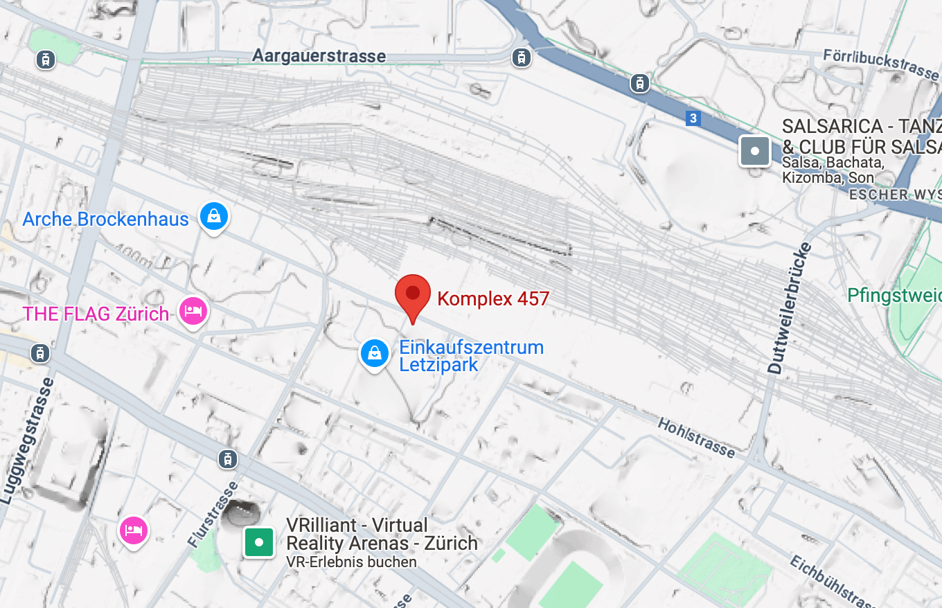 Komplex 457 location map