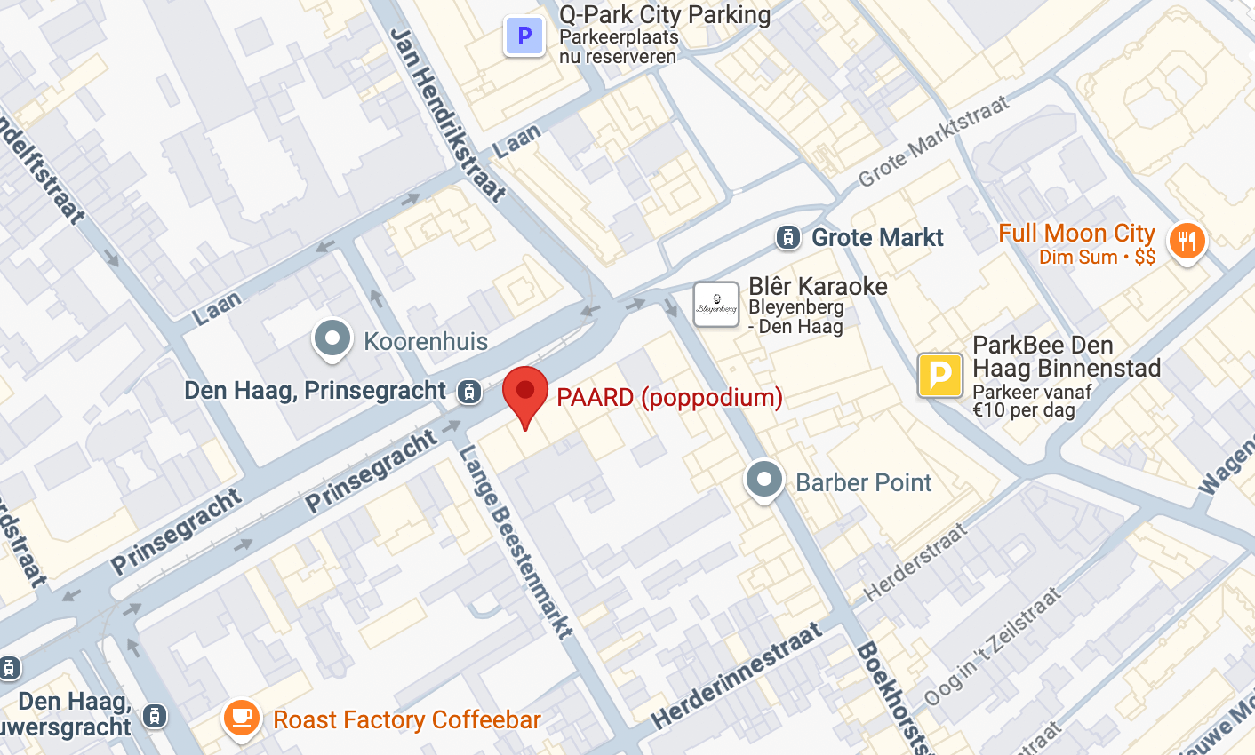 PAARD location map