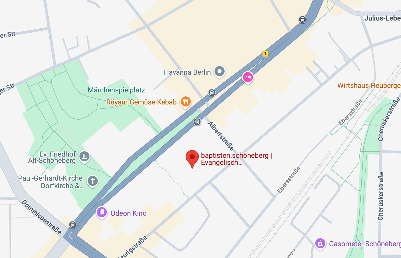Baptisten Schöneberg in Berlin, Germany