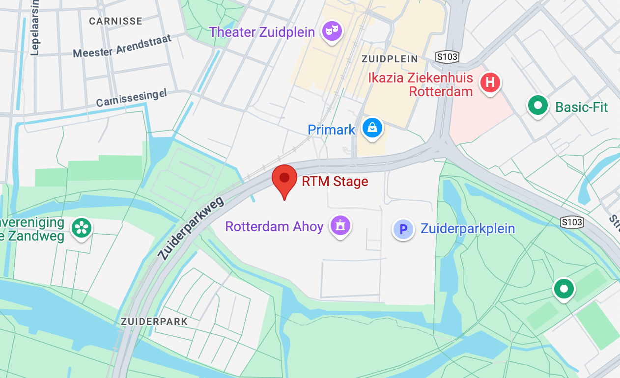 RTM Stage - Rotterdam Ahoy location map