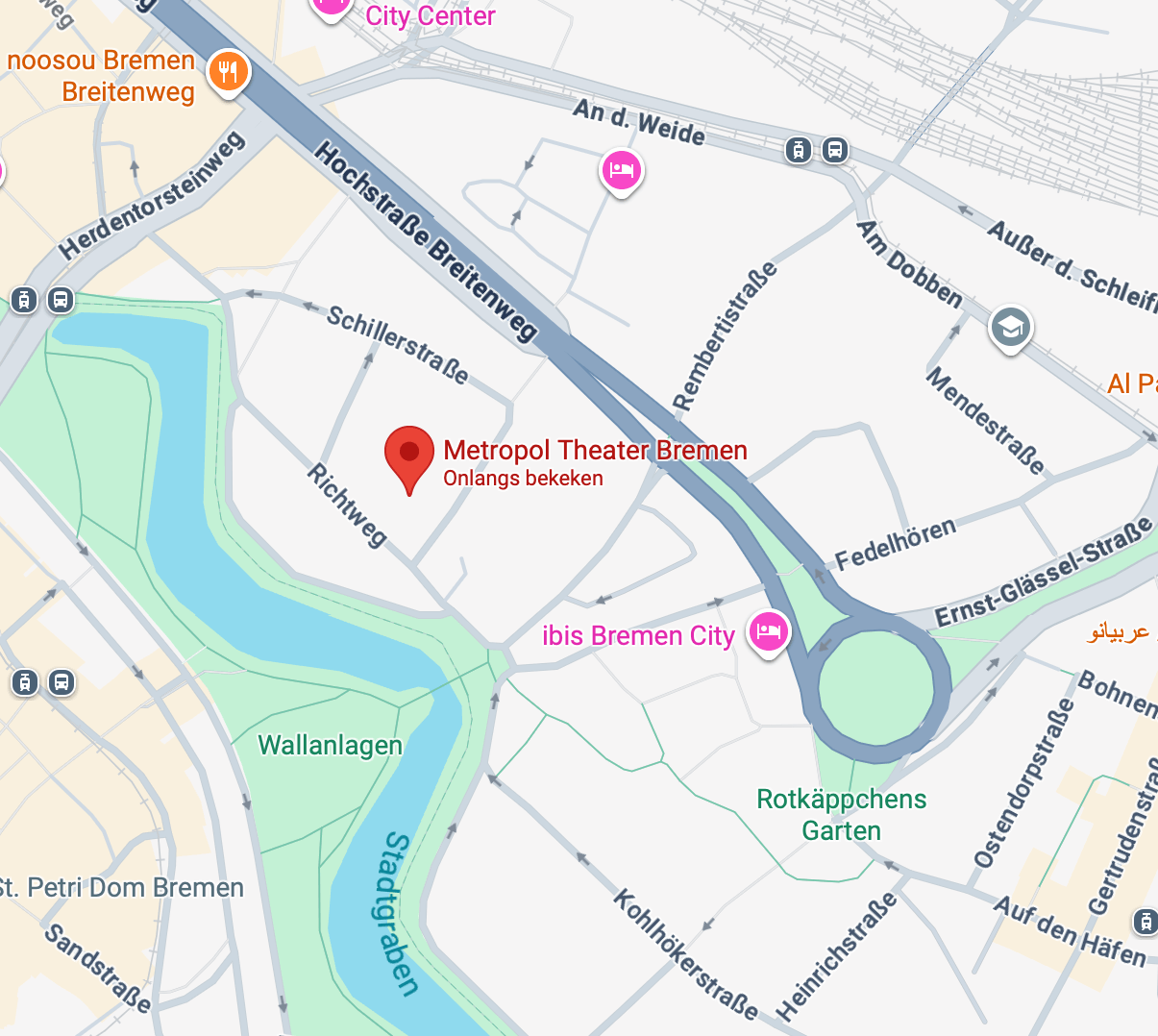 Metropole Theater location map