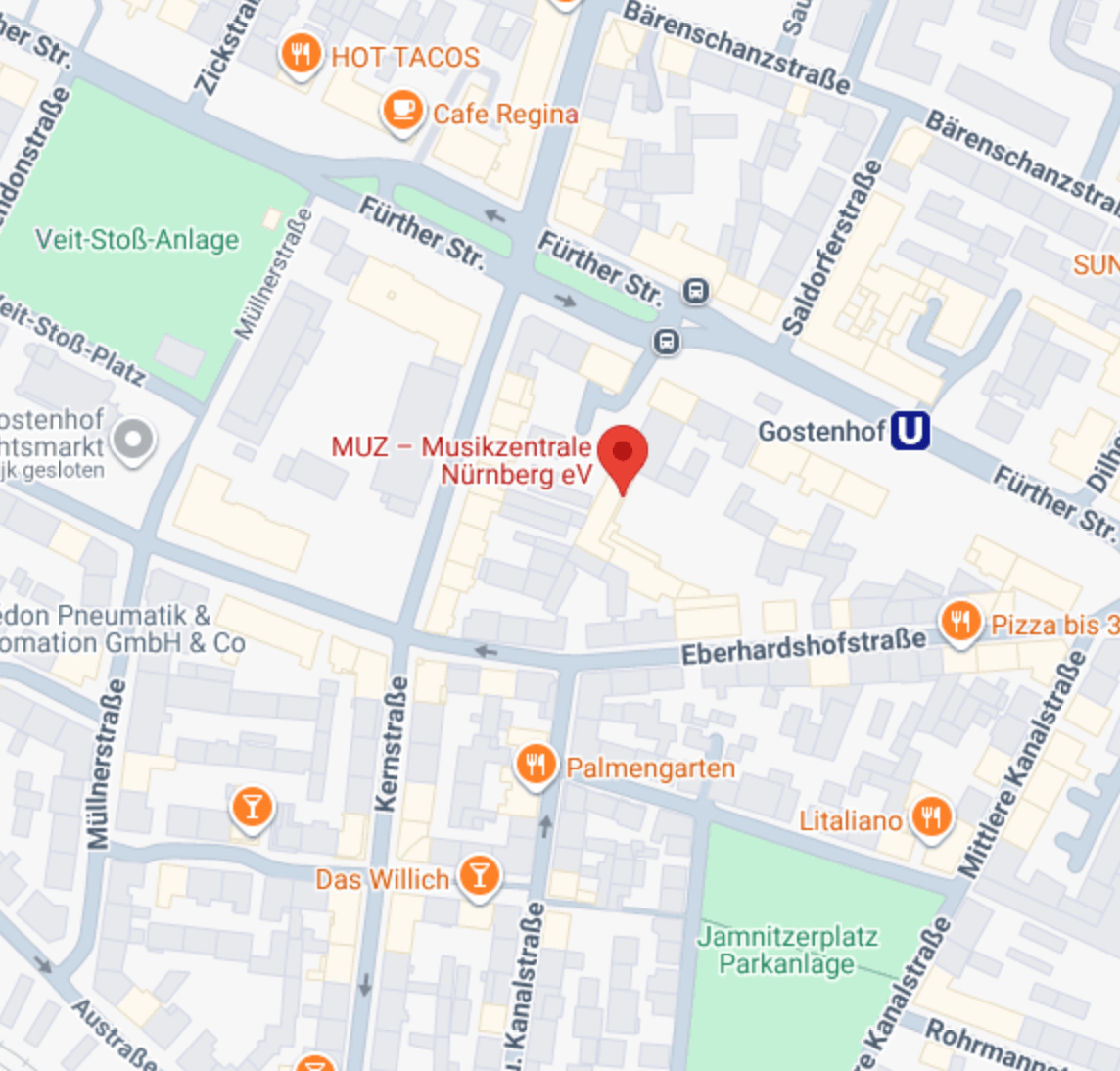 Musikzentrale Nürnberg in Nürnberg